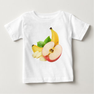 Camiseta Maçã e banana
