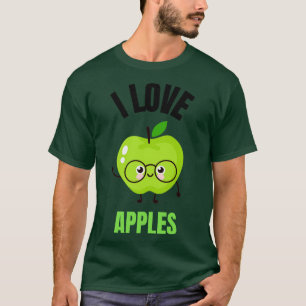 Camiseta Maçã engraçada
