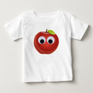 Camiseta Maçã, fruta vermelha com olhos maliciosos - Person