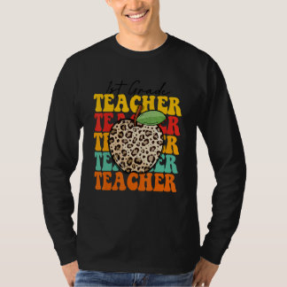 Camiseta Maçã Leopardo Agradecimento ao Professor da 1ª Sér