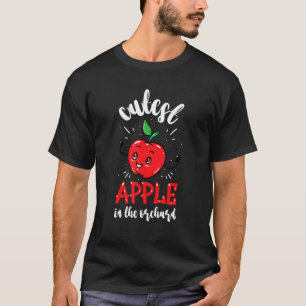 Camiseta Maçã Mais Engraçada No Pomar Apple Picking Ki