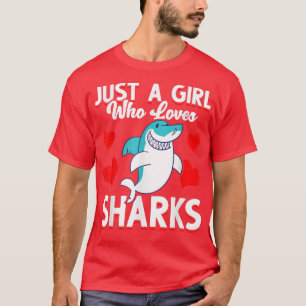 Camiseta Maçã-Predadora Do Mar Meninas Crianças Presentes T