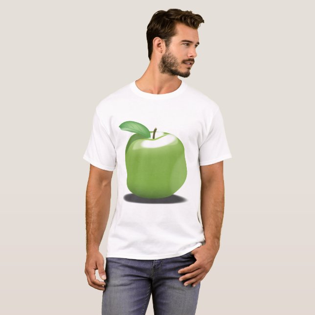 Camiseta Maçã Verde (Frente Completa)