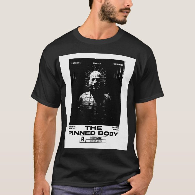 Camiseta _Macabre_Pinned_Spooky_Design_ (Frente)