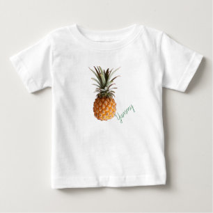 Camiseta Macacão de abacaxi delicioso e funky