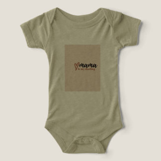 Camiseta Macacão de bebê