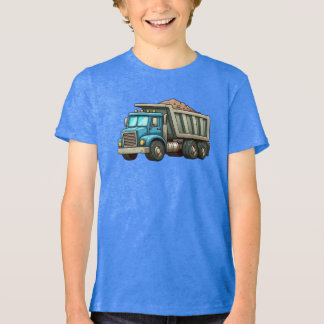 Camiseta Macacão de bebê Caminhão de construção/terraplenag