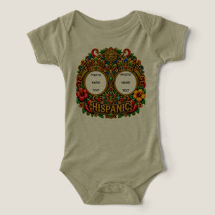 Camiseta Macacão Tri-blend Infantil, Azul, 3 a 6 Meses