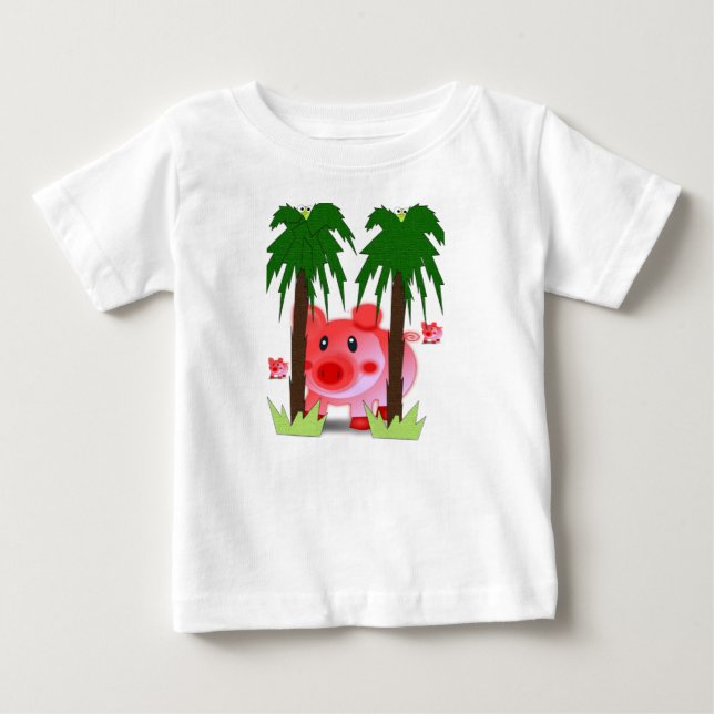 Camiseta Macacãozinho para Bebês (Frente)