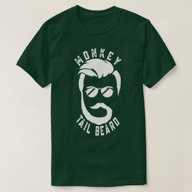 Camiseta Macaco-Aranha-Macaco-Aranha-Barba (Frente do Design)