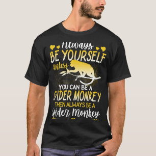 Camiseta Macaco-Aranha Sempre É Macaco-Aranha