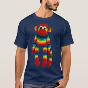 Camiseta Macaco Arco-Íris