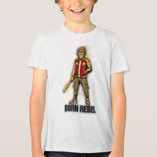 Camiseta Macaco Artilheiro Nascido Rebelde