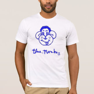 Camiseta macaco azul