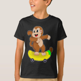 Camiseta Macaco Banana Skater