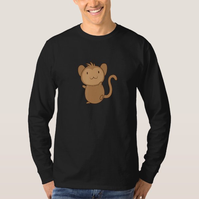 Camiseta Macaco-Bebê (Frente)