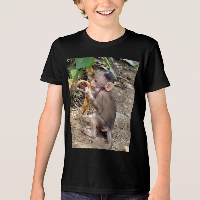 Camiseta Macaco-Bebê (Frente)