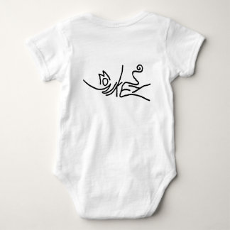 Camiseta Macaco bebê onsie