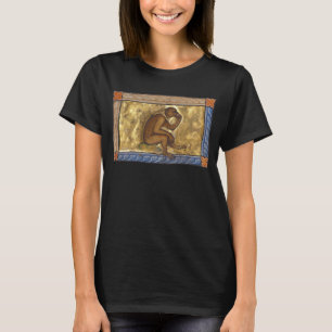 Camiseta Macaco Bestiário Medieval c. 1270