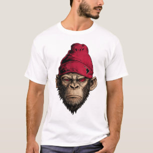 Camiseta Macaco Bravo Estilo de Rua – Macaco Rebelde Urbano