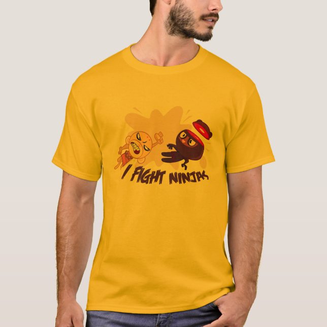 Camiseta Macaco budista Ninja (Frente)