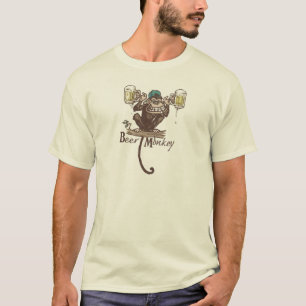 Camiseta Macaco-Cerveja