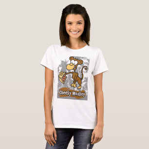 Camiseta Macaco Cheeky na Selva