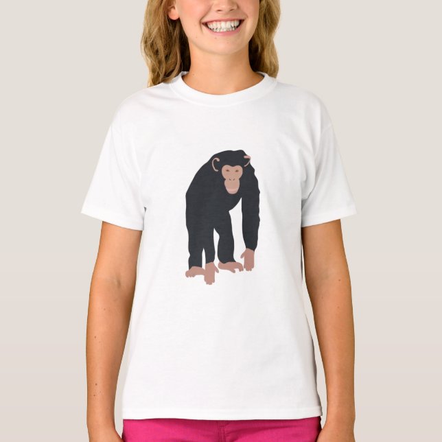 Camiseta Macaco Chimpanzé (Frente)
