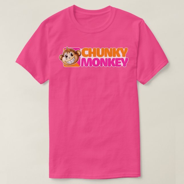 Camiseta Macaco Chunky Engraçado Dizendo Humor Sarcástico N (Frente do Design)