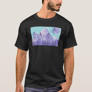 Camiseta Macaco Cinto Retro Floresta Selvagem Vintage C