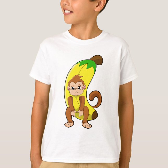 Camiseta Macaco com Banana (Frente)