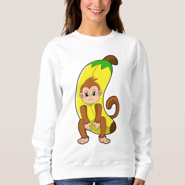Camiseta Macaco com Banana (Frente)