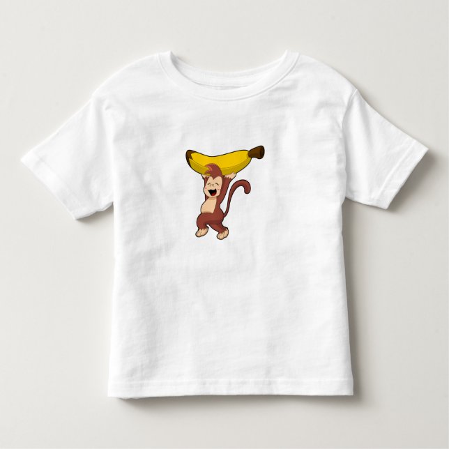Camiseta Macaco com Banana (Frente)