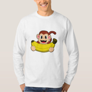 Camiseta Macaco com Banana