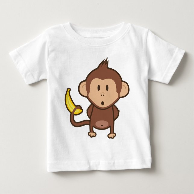 Camiseta Macaco com banana (Frente)