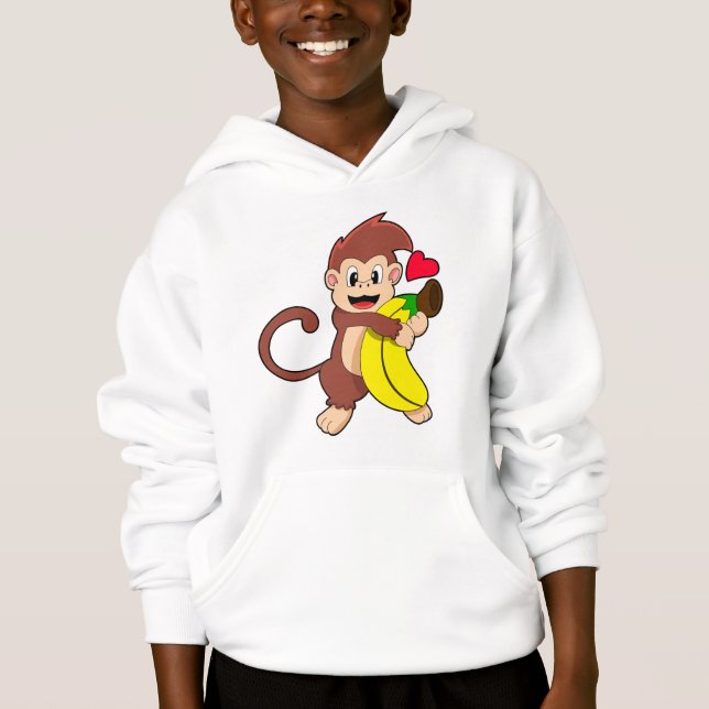 Camiseta Macaco com Banana (Frente)