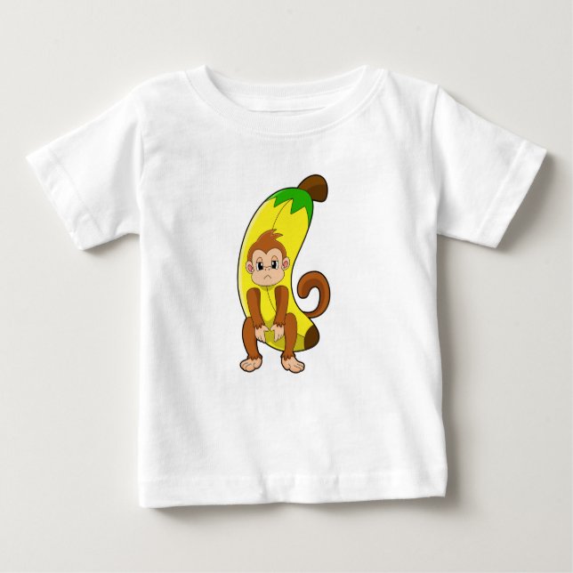 Camiseta Macaco com Banana (Frente)