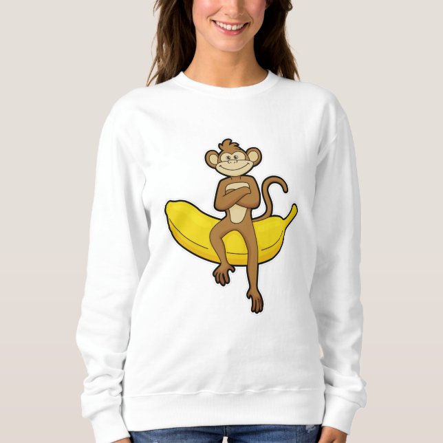 Camiseta Macaco com Banana (Frente)