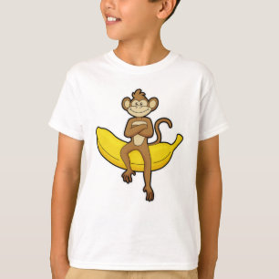 Camiseta Macaco com Banana