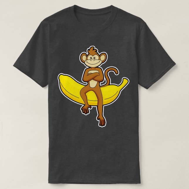 Camiseta Macaco com Banana 4 (Frente do Design)