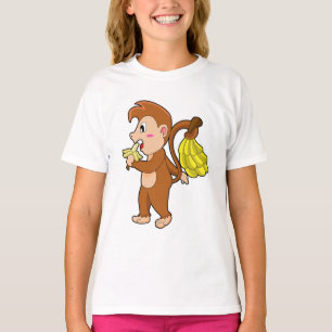 Camiseta Macaco com Bananas