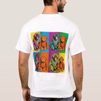 Camiseta Macaco com Brinquedo - História de Perda Emocional