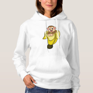 Camiseta Macaco com casca de banana