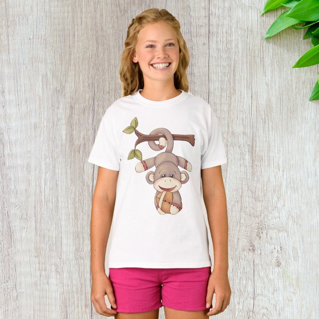 Camiseta Macaco Com Futebol (Criador carregado)