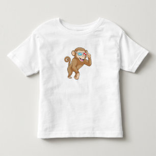 Camiseta Macaco com Óculos