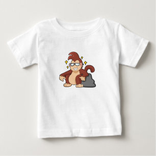 Camiseta Macaco com óculos de sol