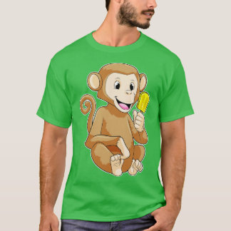Camiseta Macaco com picolé