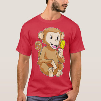 Camiseta Macaco com picolé