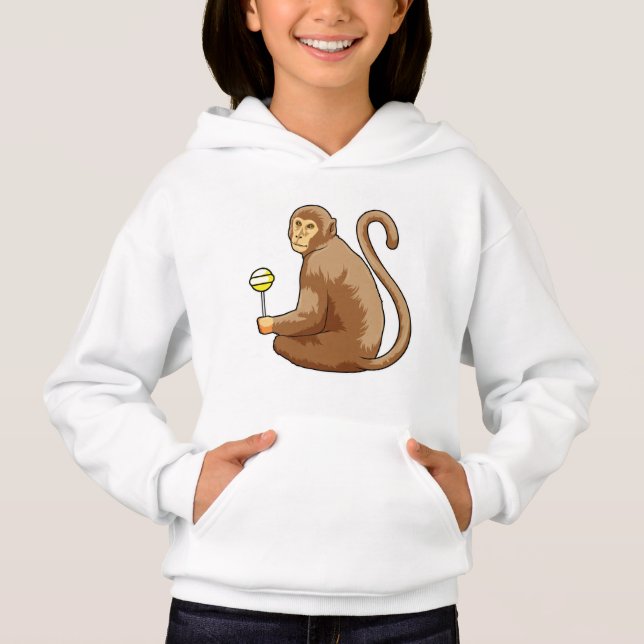 Camiseta Macaco com pirulito (Frente)