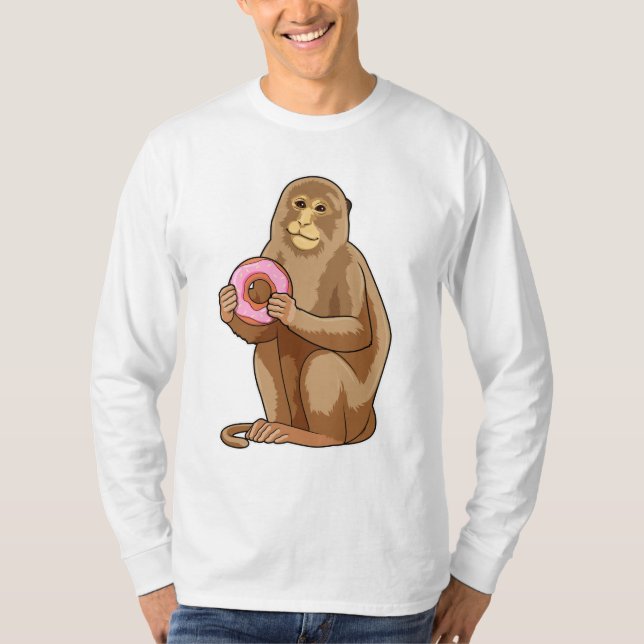 Camiseta Macaco com Rosquinha (Frente)
